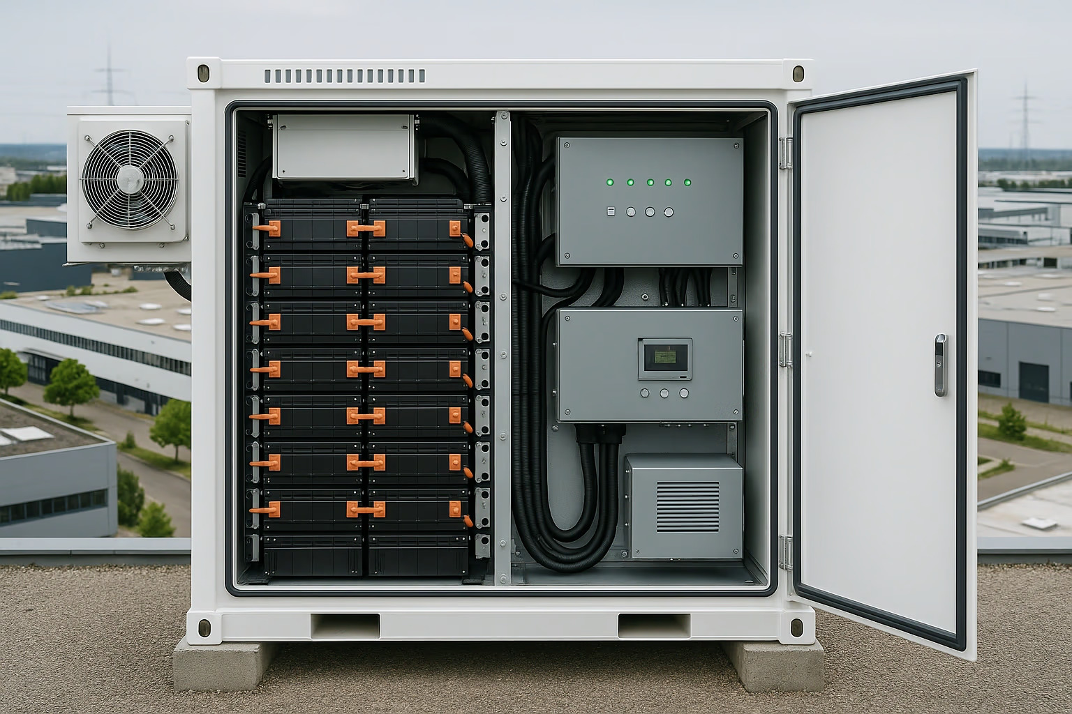 Battery Energy Storage Systems with Lithium Batteries (BESS)